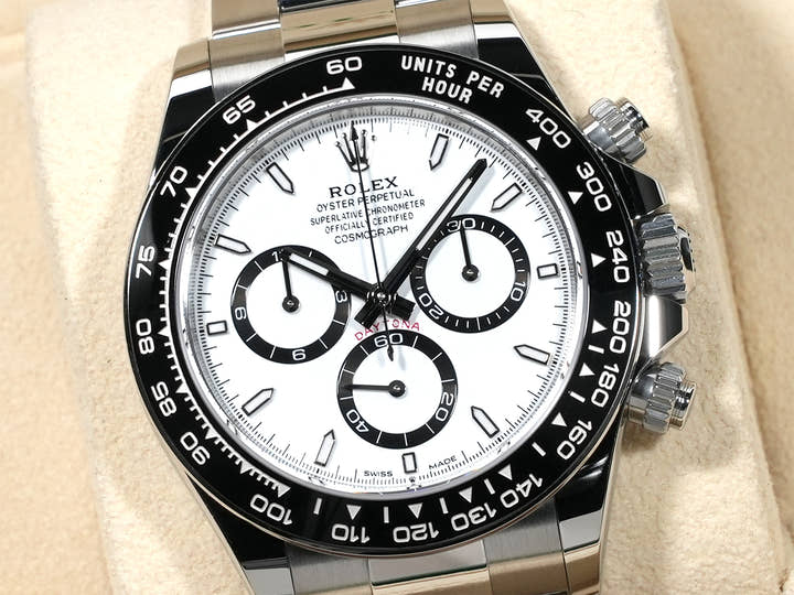 ロレックス デイトナ Ref.126500LN ステンレススチール ホワイト文字盤