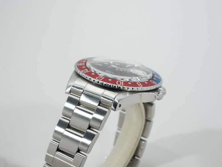 ロレックス GMTマスター Ref.1675 ステンレススチール ブラック文字盤 オイスターブレスレット