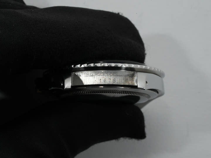 ロレックス GMTマスター Ref.1675 ステンレススチール ブラック文字盤 オイスターブレスレット