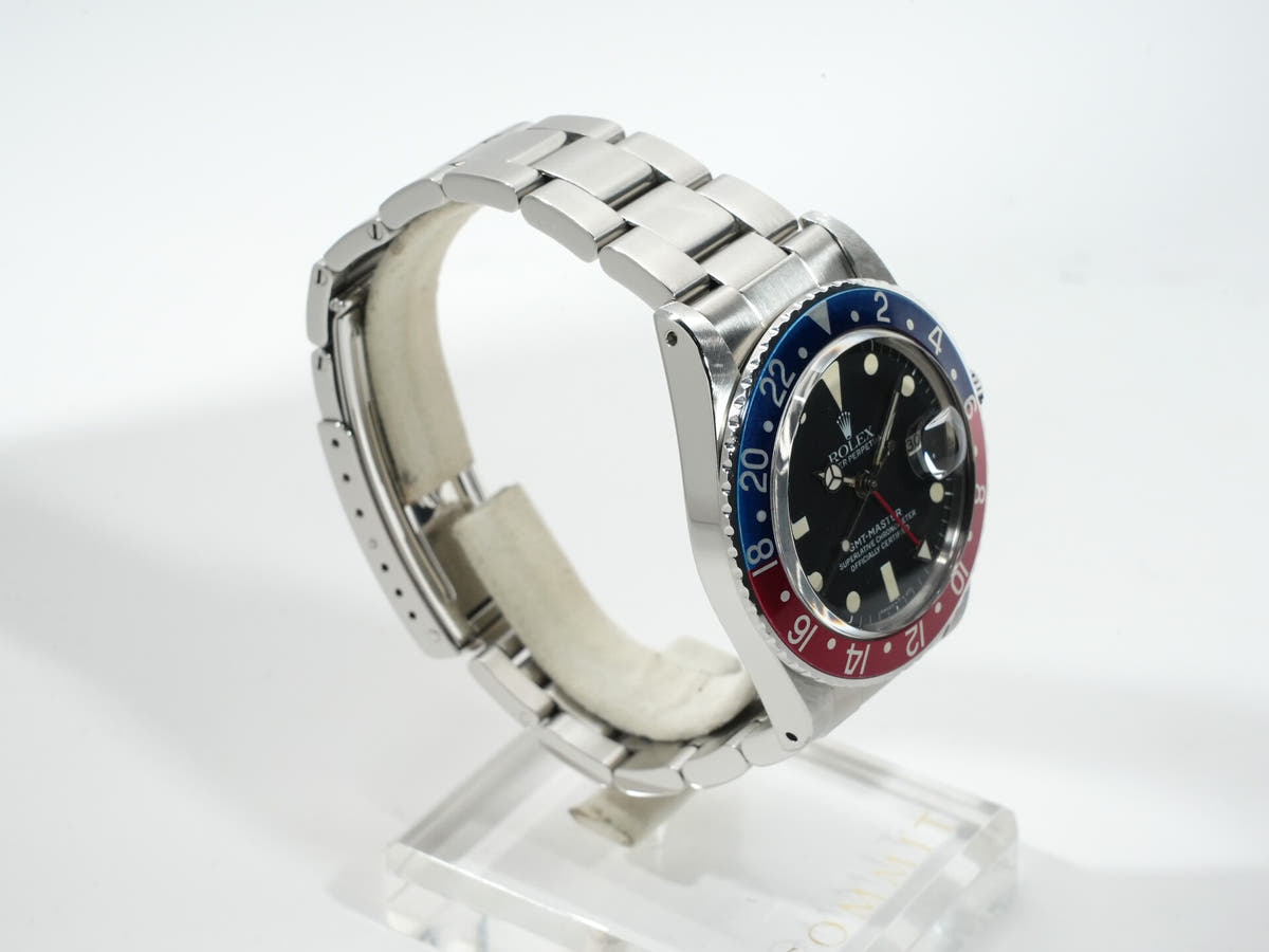 ロレックス GMTマスター Ref.16750 ブラック文字盤 中古 rwosb6qt