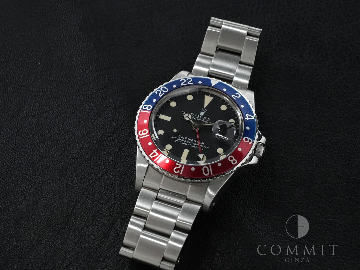 ロレックス GMTマスター Ref.16750 ブラック文字盤 中古 rwosb6qt