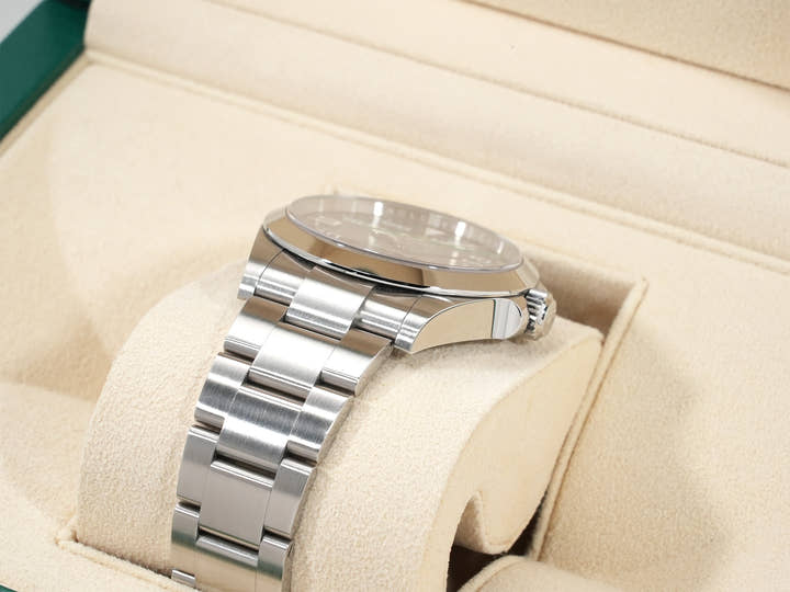ロレックス エアキング Ref.126900 ステンレススチール ブラック文字盤