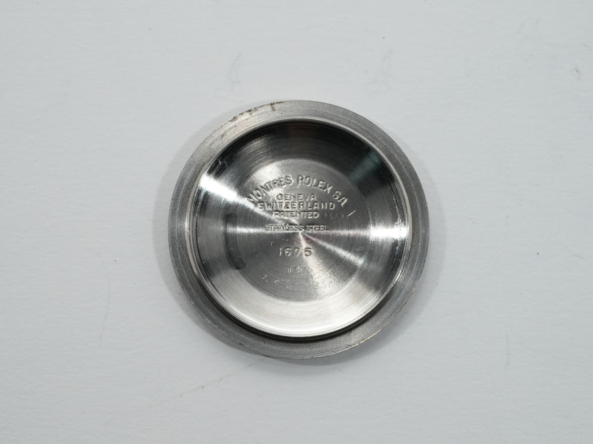 ロレックス GMTマスター Ref.1675MM ブラック文字盤 中古 8dcn53pd