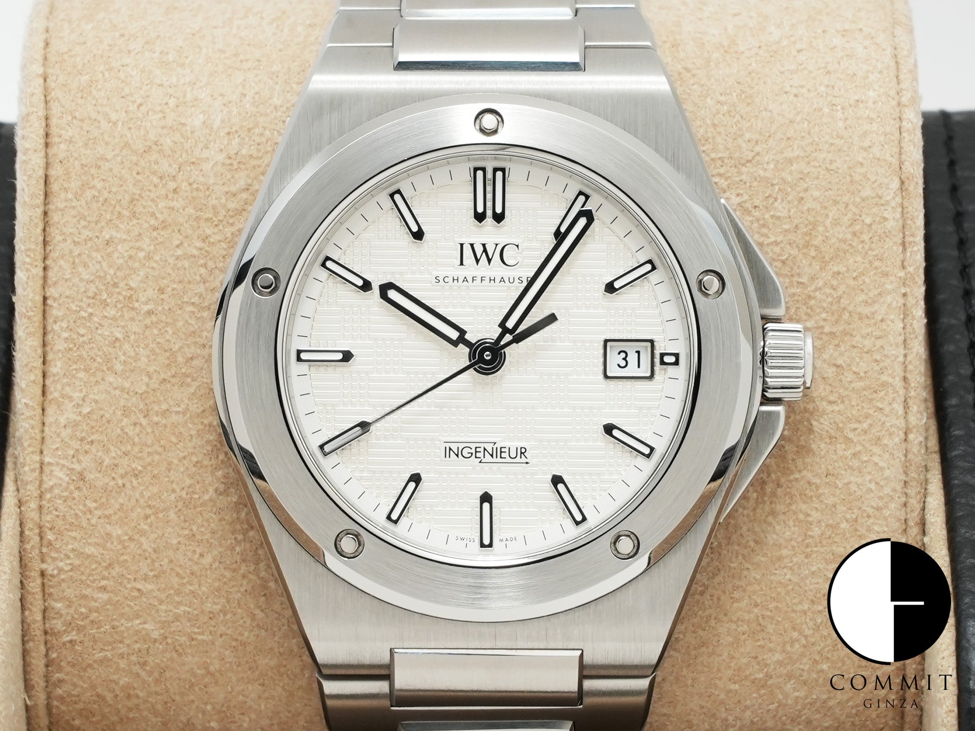 IWC インヂュニア オートマティック 40 Ref.IW328902 SS ホワイト文字盤