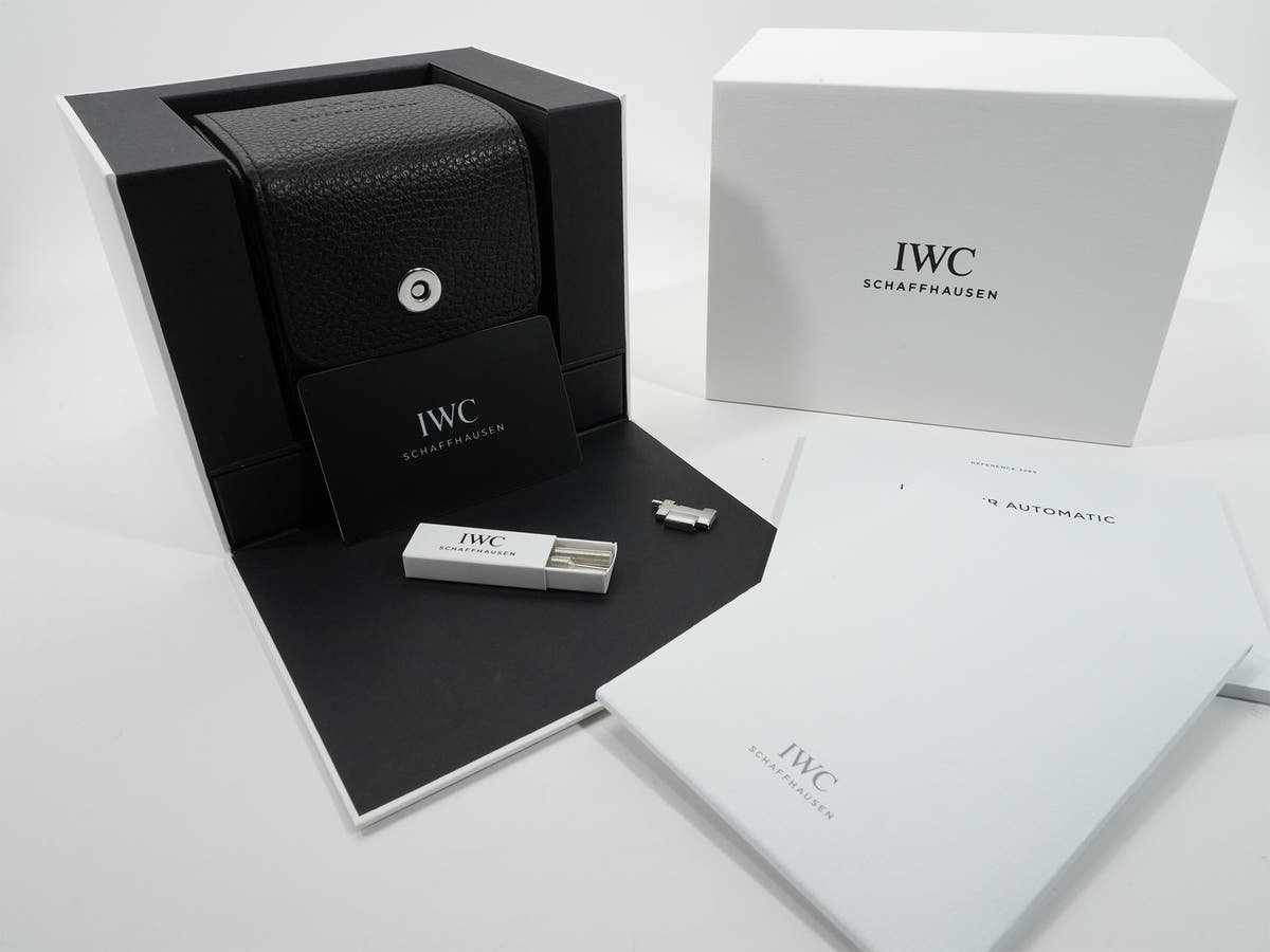 IWC インヂュニア オートマティック 40 Ref.IW328902 ホワイト文字盤 美中古 h99ahmq7