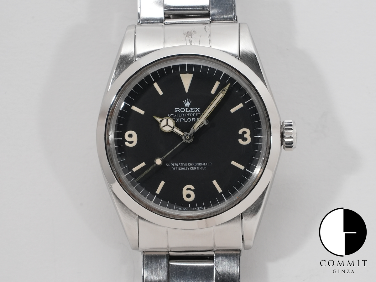 Rolex Explorer I Ref.1016 Black Dial Used masvci8s