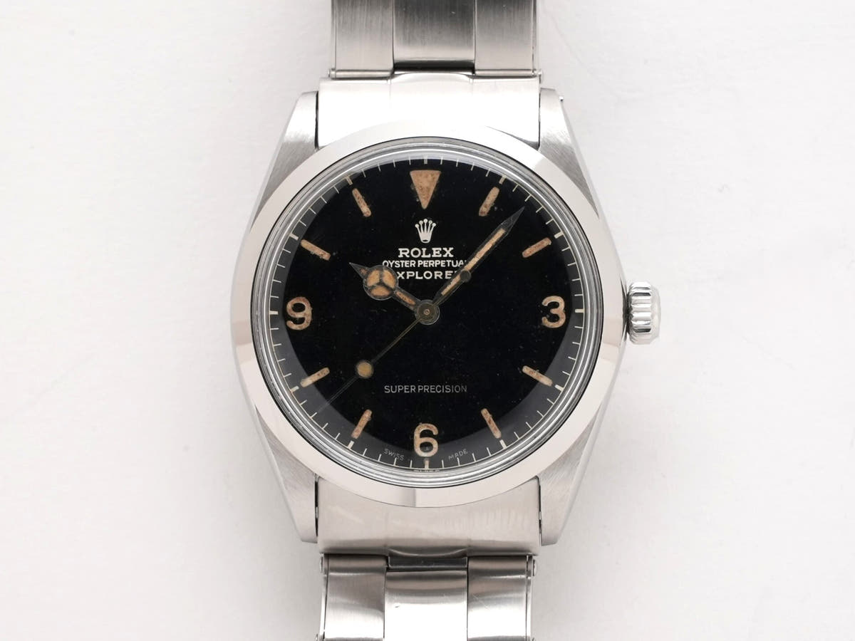 ロレックス エクスプローラー Ref.5500 ブラック文字盤 中古 i2yb9sxc