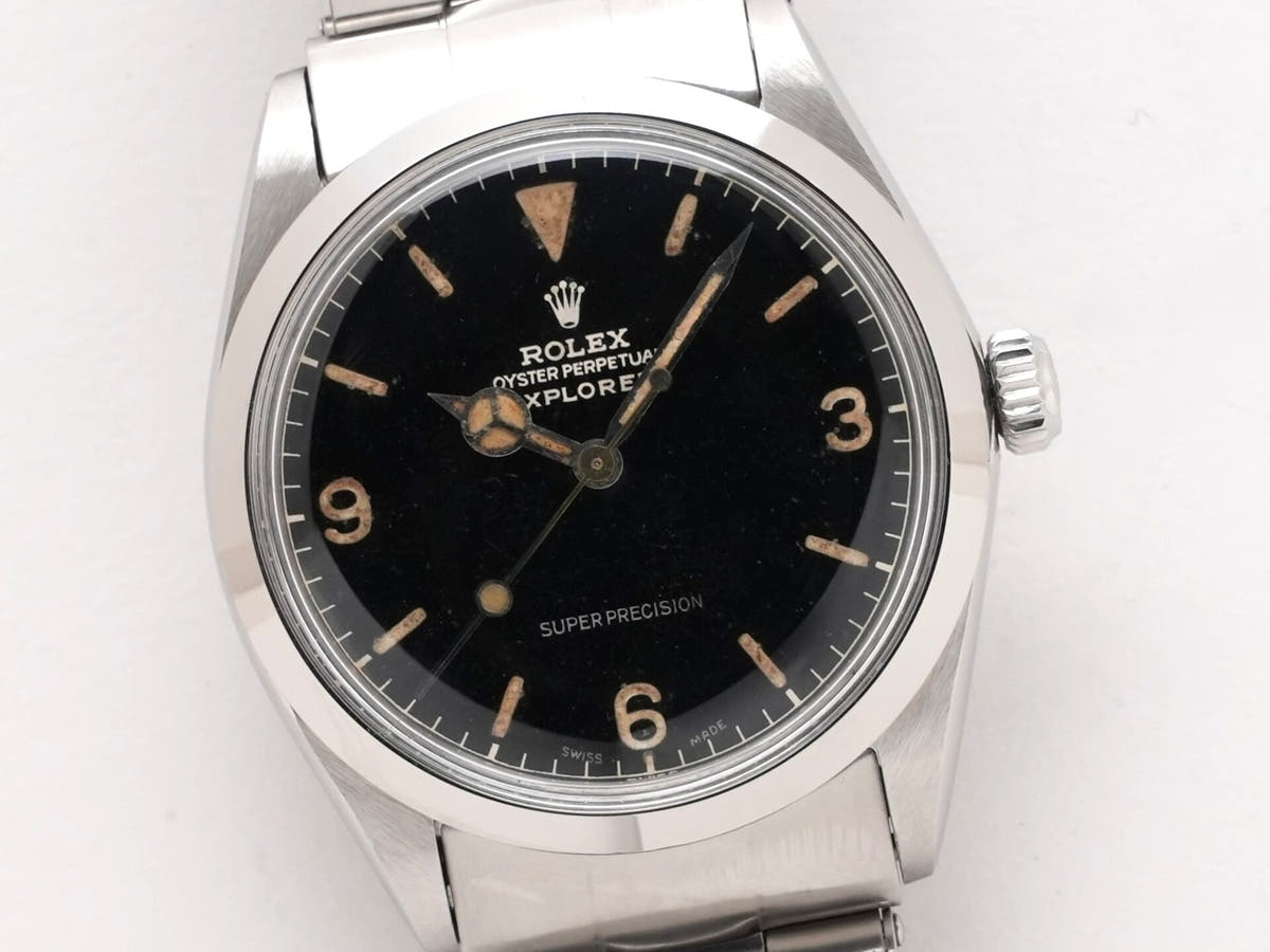ロレックス エクスプローラー Ref.5500 ブラック文字盤 中古 i2yb9sxc