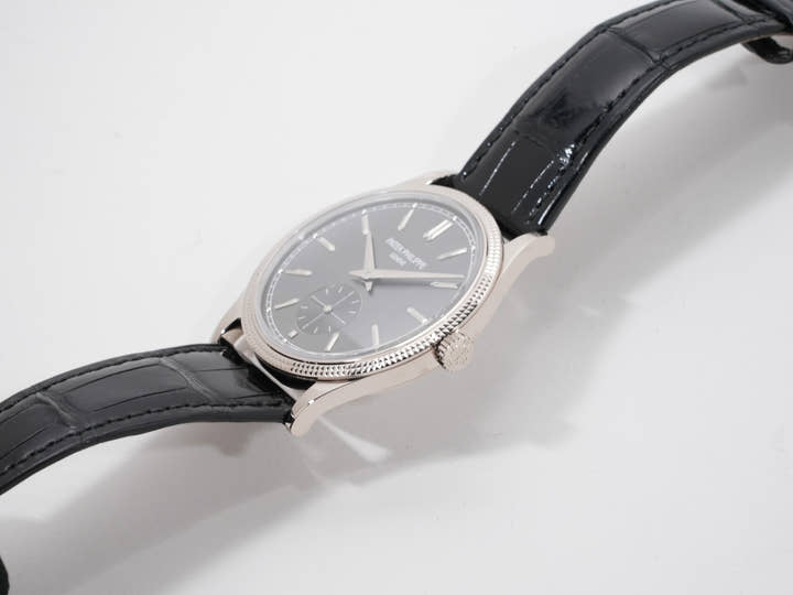 パテックフィリップ カラトラバ Ref.6119G-001 ホワイトゴールド グレー文字盤