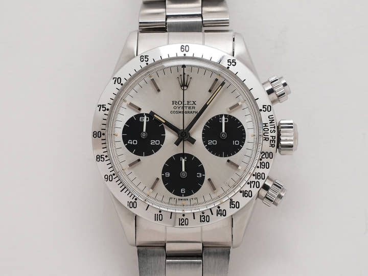 ロレックス デイトナ Ref.6265 ステンレススチール シルバー文字盤