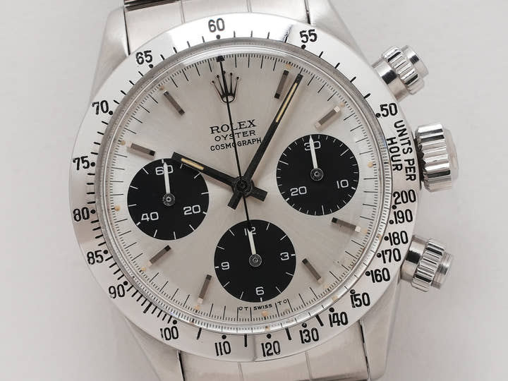 ロレックス デイトナ Ref.6265 ステンレススチール シルバー文字盤