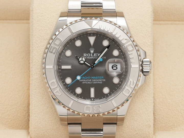 Rolex Yacht-Master 40 Ref. 126622 Stainless Steel/Platinum Slate Dial