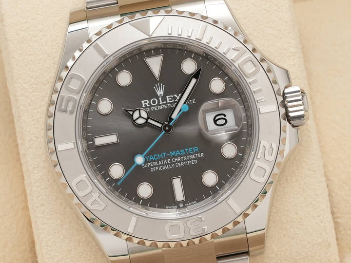 Rolex Yacht-Master 40 Ref. 126622 Stainless Steel/Platinum Slate Dial