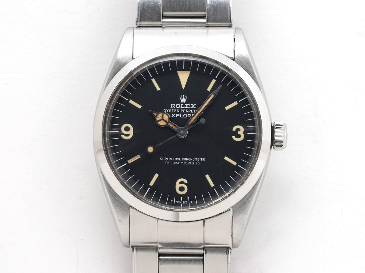 ロレックス エクスプローラーI Ref.6610 ブラック文字盤 中古 6n97jgbc