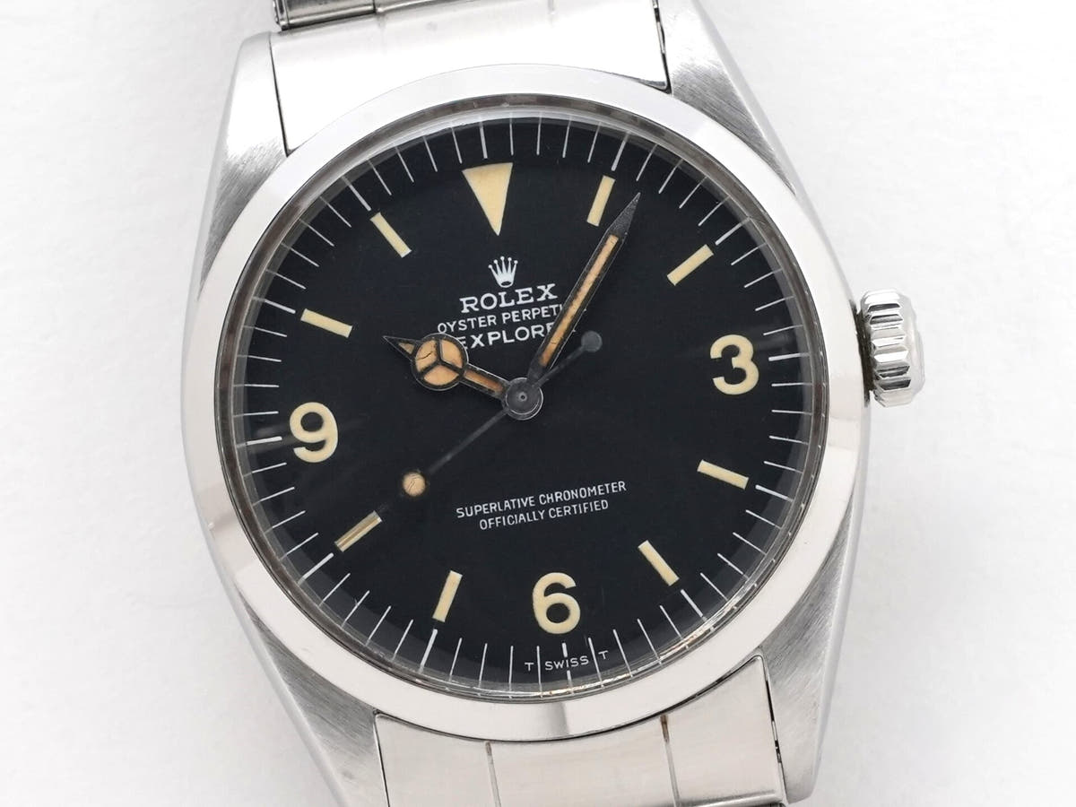ロレックス エクスプローラーI Ref.6610 ブラック文字盤 中古 6n97jgbc