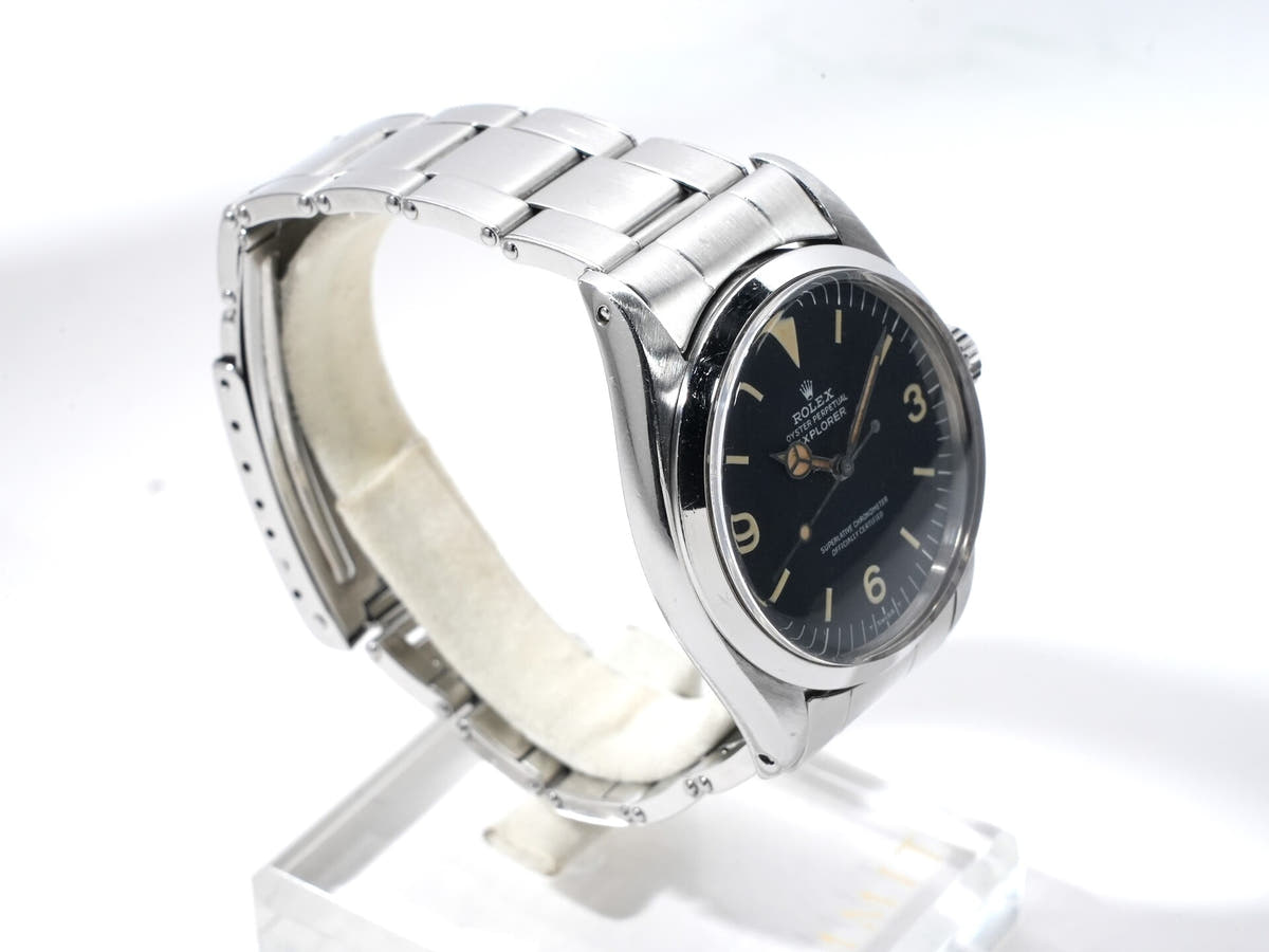 ロレックス エクスプローラーI Ref.6610 ブラック文字盤 中古 6n97jgbc