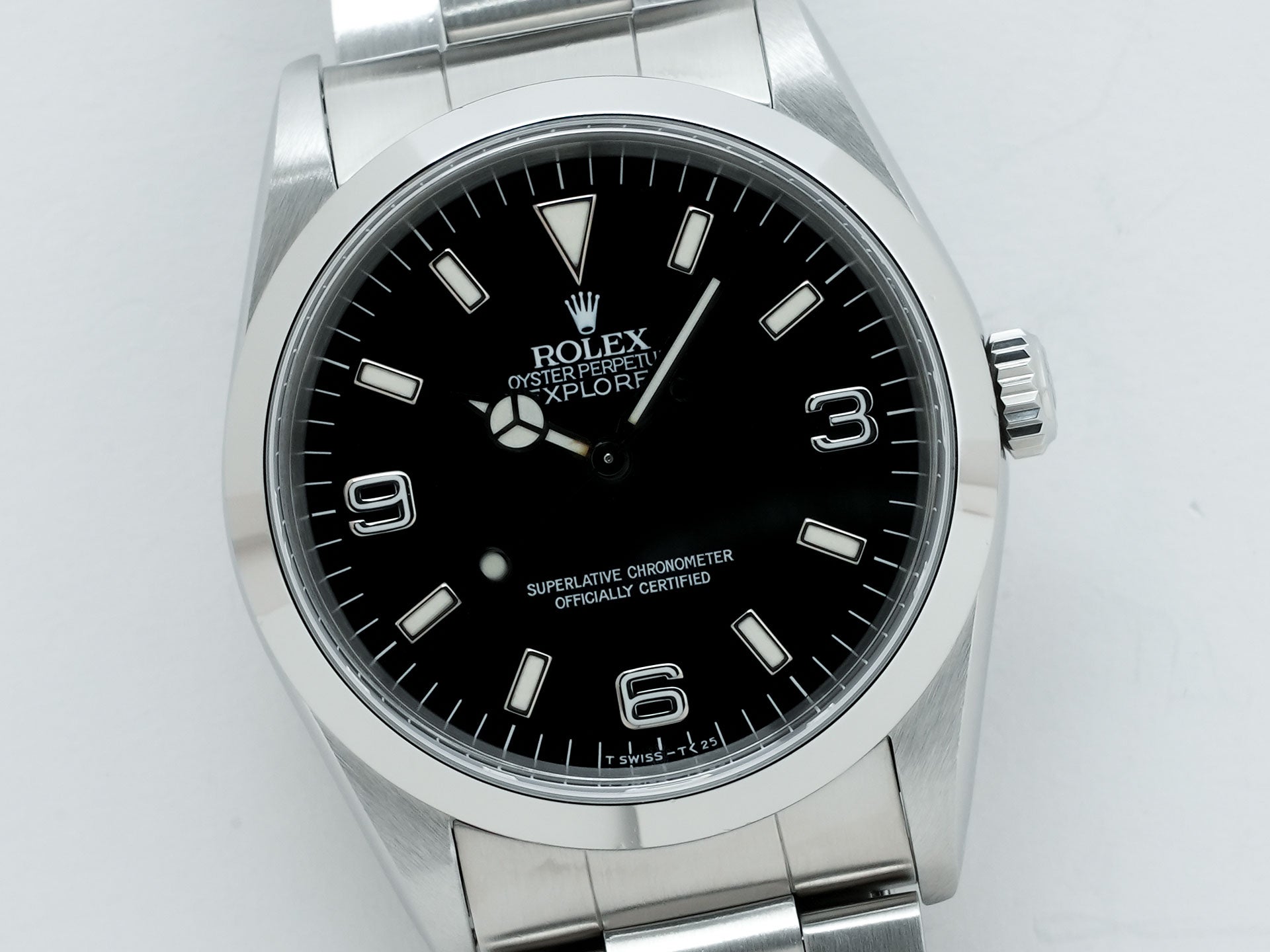 ロレックス エクスプローラーI 14270 ブラック 中古 pa5aak49