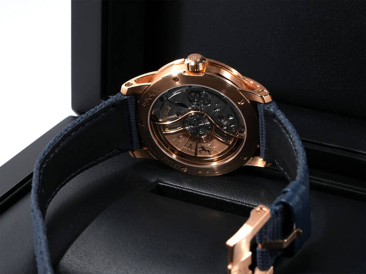 Audemars Piguet CODE 11.59 by Audemars Piguet Ref. 15210OR.OO.A028CR.01 Pink Gold Smoked Blue Lacquer Dial