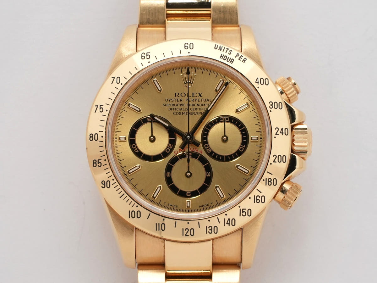 ロレックス デイトナ エルプリメロ Ref.16528 シャンパン文字盤 中古 8hm8ff82