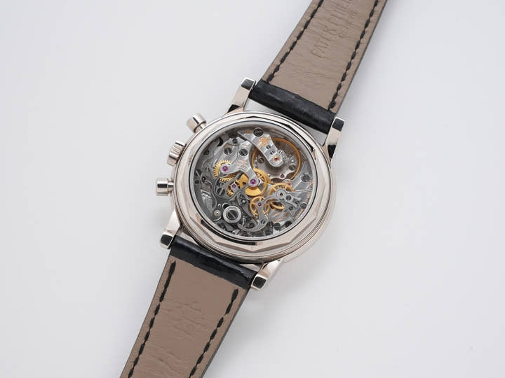 パテックフィリップ パーペチュアルカレンダー クロノグラフ Ref.3970EG-001 ホワイトゴールド シルバー文字盤