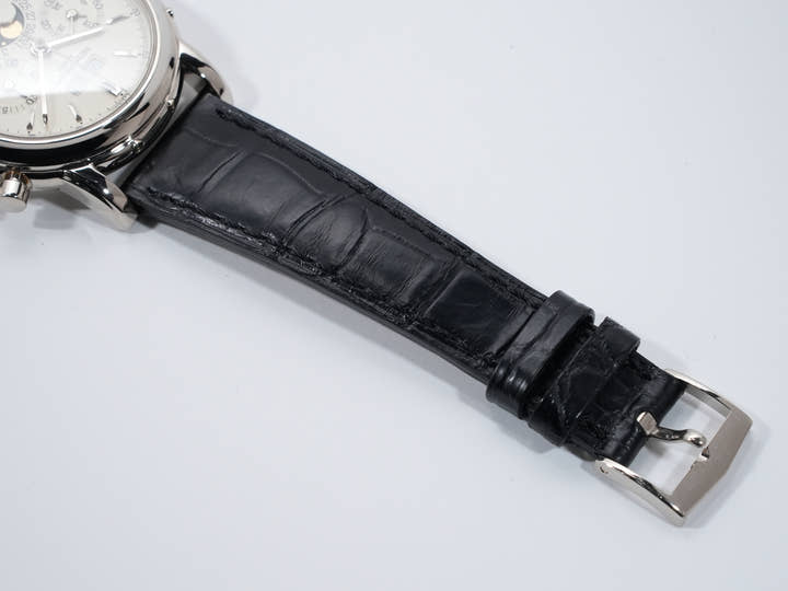 パテックフィリップ パーペチュアルカレンダー クロノグラフ Ref.3970EG-001 ホワイトゴールド シルバー文字盤