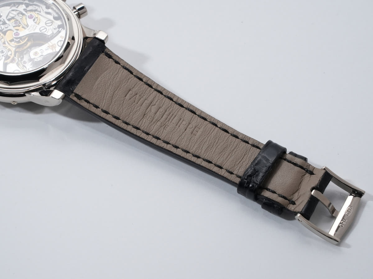 パテックフィリップ パーペチュアルカレンダー クロノグラフ Ref.3970EG-001 シルバー文字盤 中古 mhbhws2h