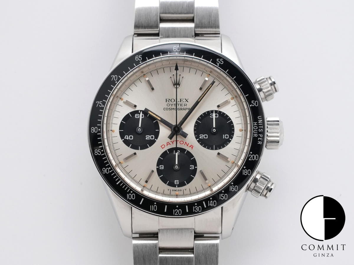 Rolex Daytona Ref.6263 Silver Dial Used vs94knze