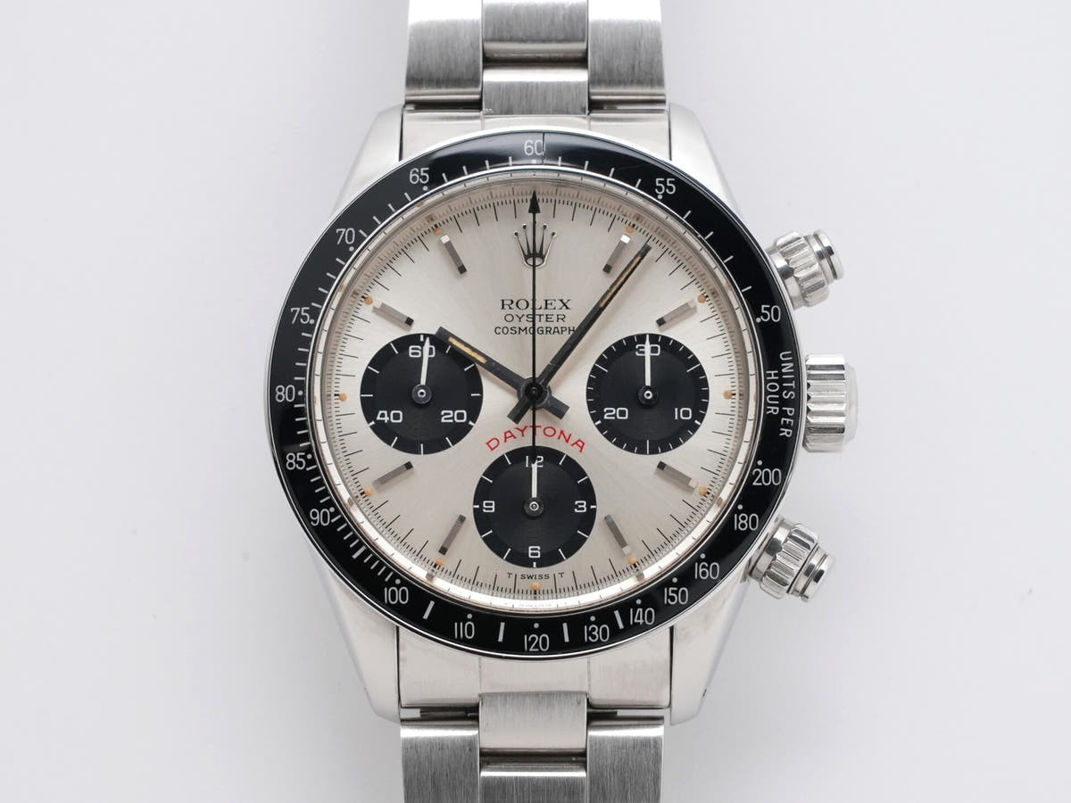 Rolex Daytona Ref.6263 Silver Dial Used vs94knze