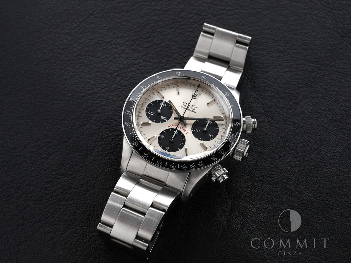 Rolex Daytona Ref.6263 Silver Dial Used vs94knze