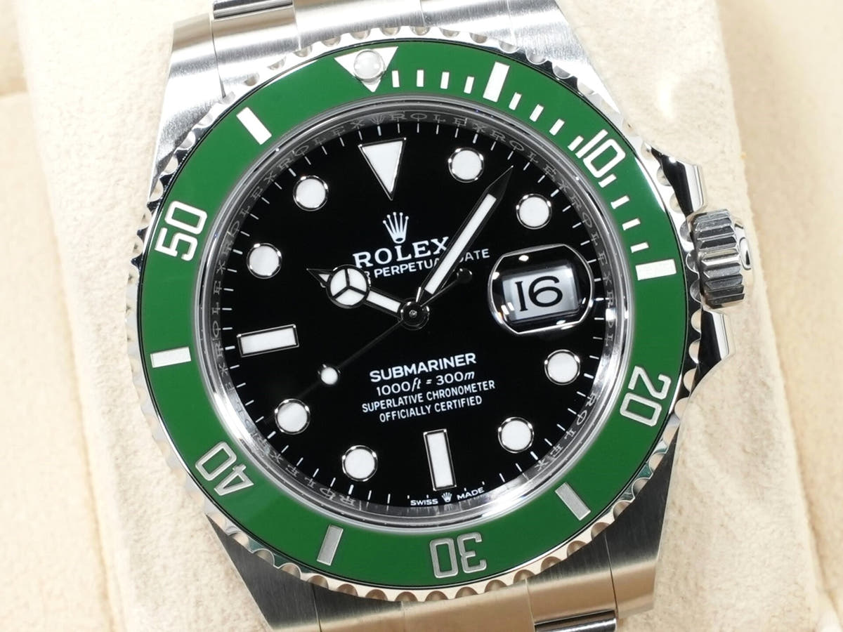 ロレックス サブマリーナー デイト Ref.126610LV ブラック文字盤 美中古 nscpr6d5