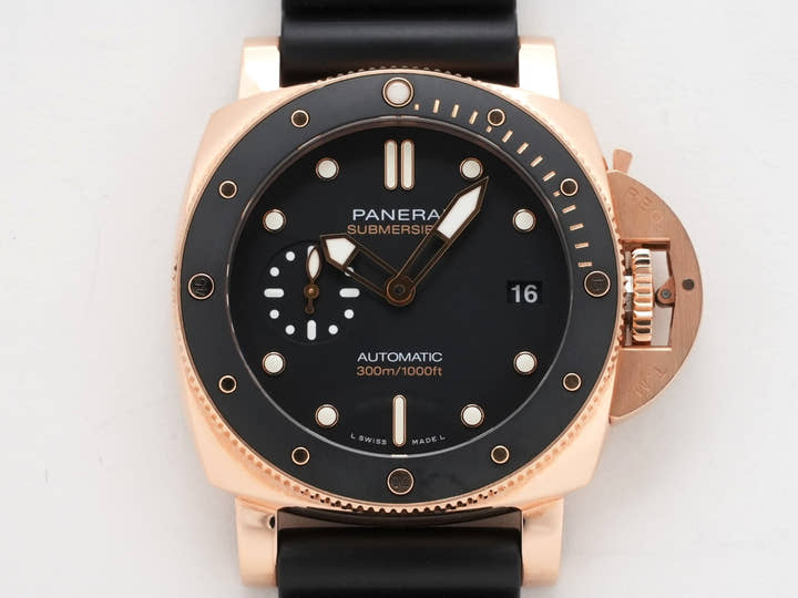 パネライ サブマーシブル ゴールドテック Ref.PAM01164 ブラック文字盤 中古 f4i3rw5p