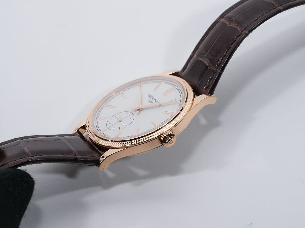 パテックフィリップ カラトラバ Ref.6119R-001 シルバー文字盤 中古 j5awgdoj