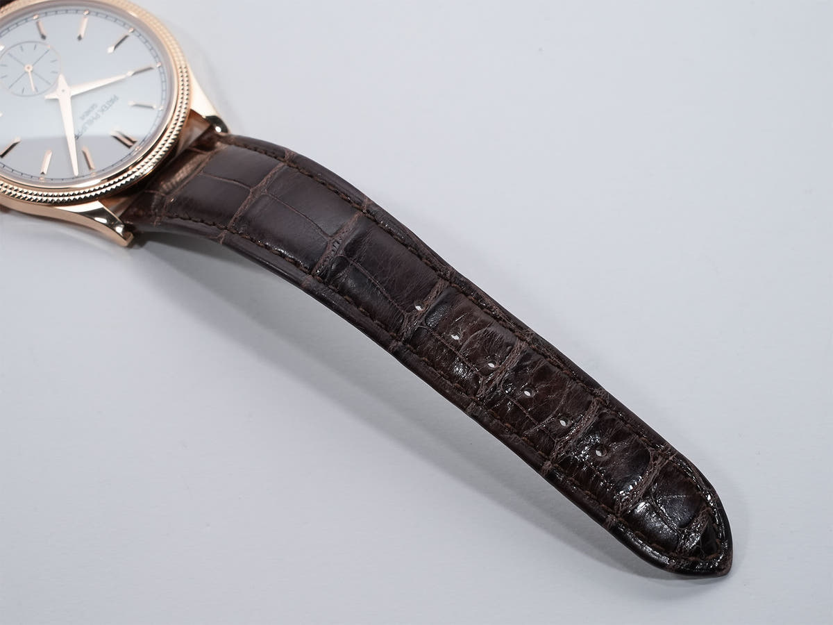 パテックフィリップ カラトラバ Ref.6119R-001 シルバー文字盤 中古 j5awgdoj