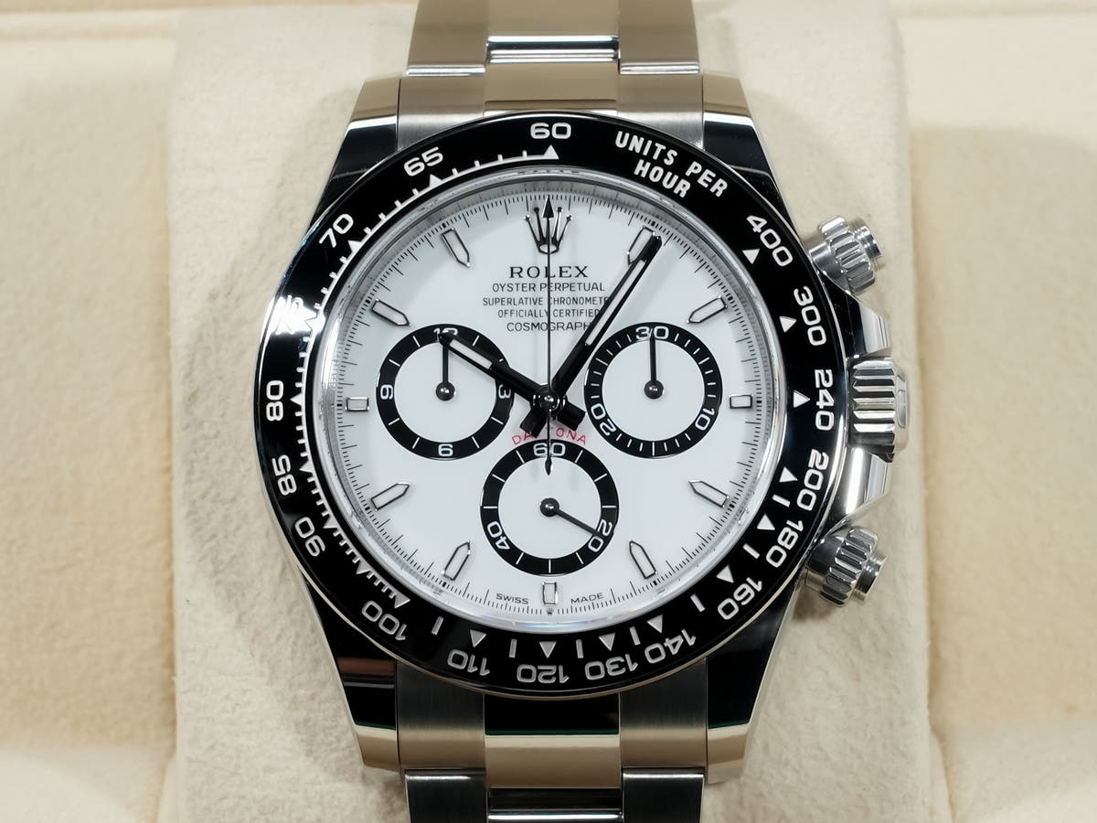 ロレックス デイトナ Ref.126500LN ホワイト文字盤 未使用 k45w9dph