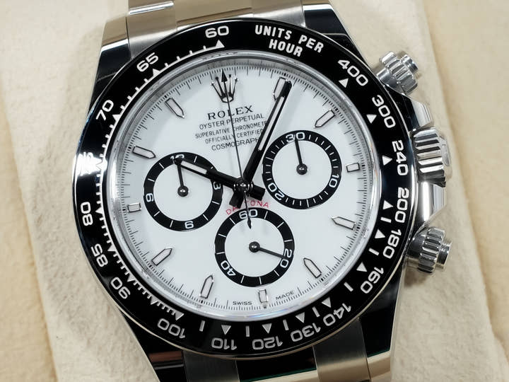 ロレックス デイトナ Ref.126500LN ステンレススチール ホワイト文字盤