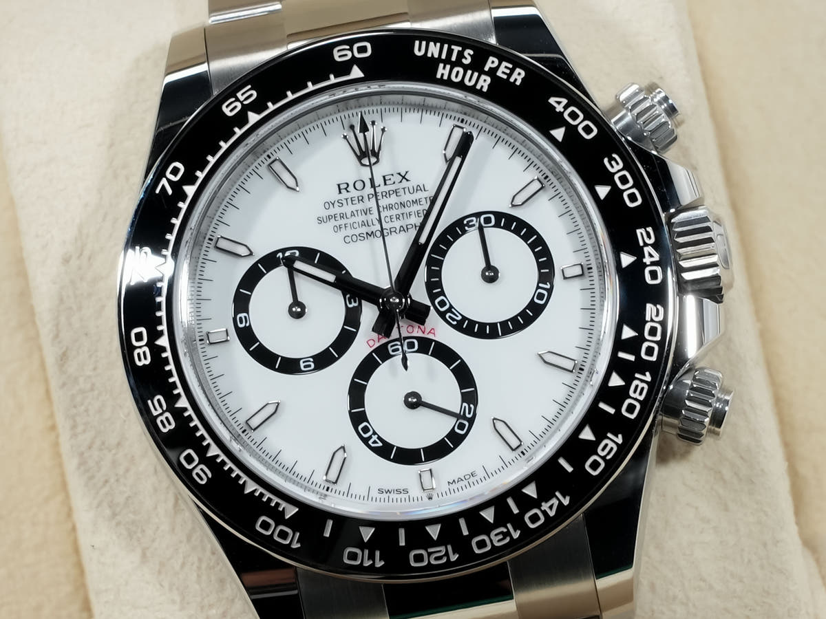 ロレックス デイトナ Ref.126500LN ホワイト文字盤 未使用 k45w9dph