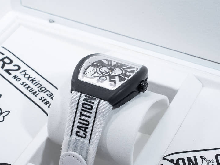 フランクミュラー ヴァンガード Ref.V41SCDT FR2 GFGRNR NR ホワイト文字盤 未使用 yt45djrt