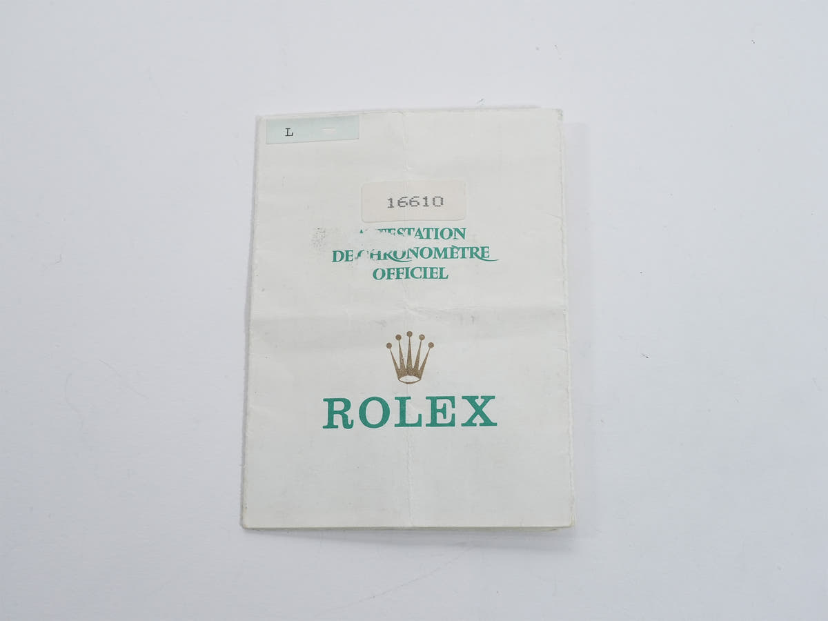 ロレックス サブマリーナー デイト Ref.16610 ブラック文字盤 中古 qdgd94sc