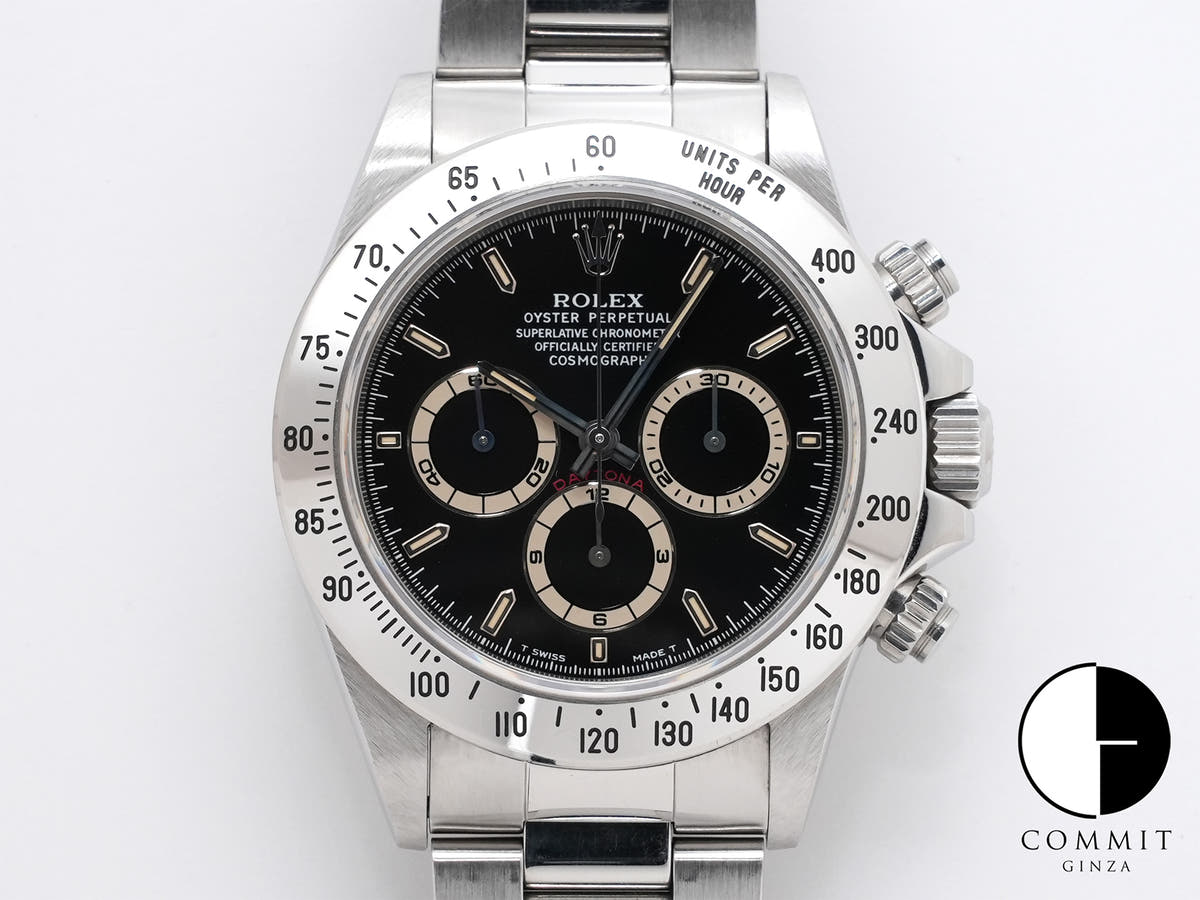 ロレックス デイトナ エルプリメロ Ref.16520 ブラック文字盤 中古 iwcagbz6