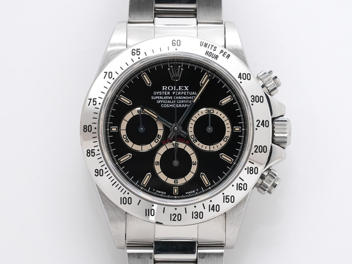 ロレックス デイトナ エルプリメロ Ref.16520 ブラック文字盤 中古 iwcagbz6