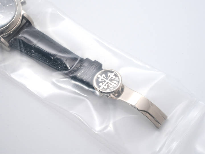 パテックフィリップ パーペチュアルカレンダー クロノグラフ Ref.3970EG-018 ホワイトゴールド ブラック文字盤