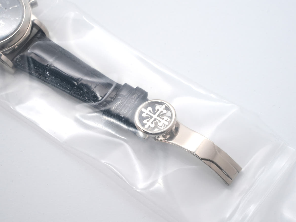 パテックフィリップ パーペチュアルカレンダー クロノグラフ Ref.3970EG-018 ブラック文字盤 デッドストック wiavttfb