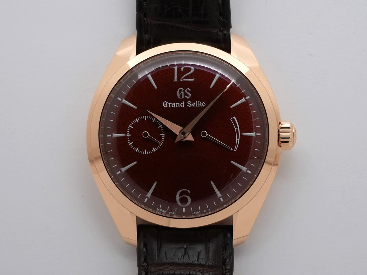 Grand Seiko Elegance Collection Ref.SBGK002 18KPG Transparent lacquer dial Good condition pre-owned whp64trn