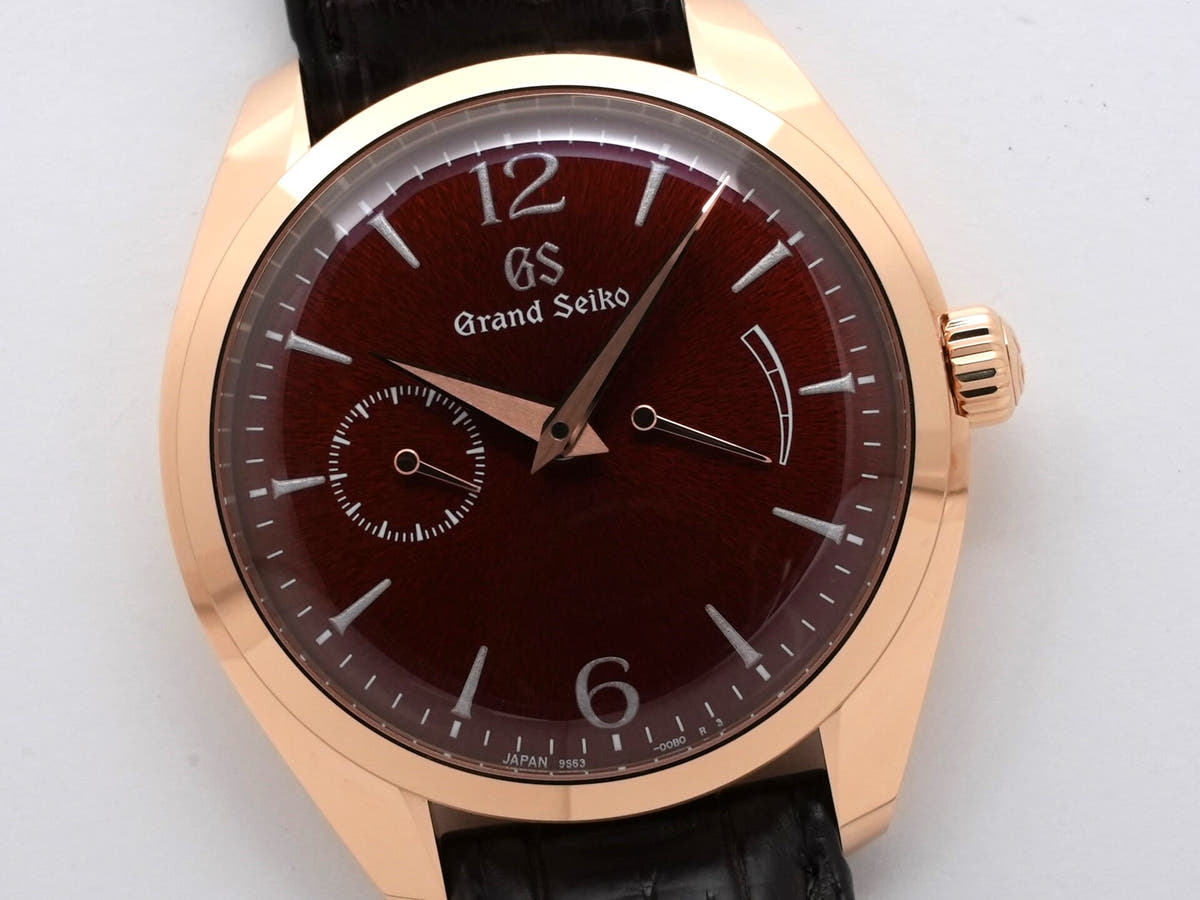 Grand Seiko Elegance Collection Ref.SBGK002 18KPG Transparent lacquer dial Good condition pre-owned whp64trn