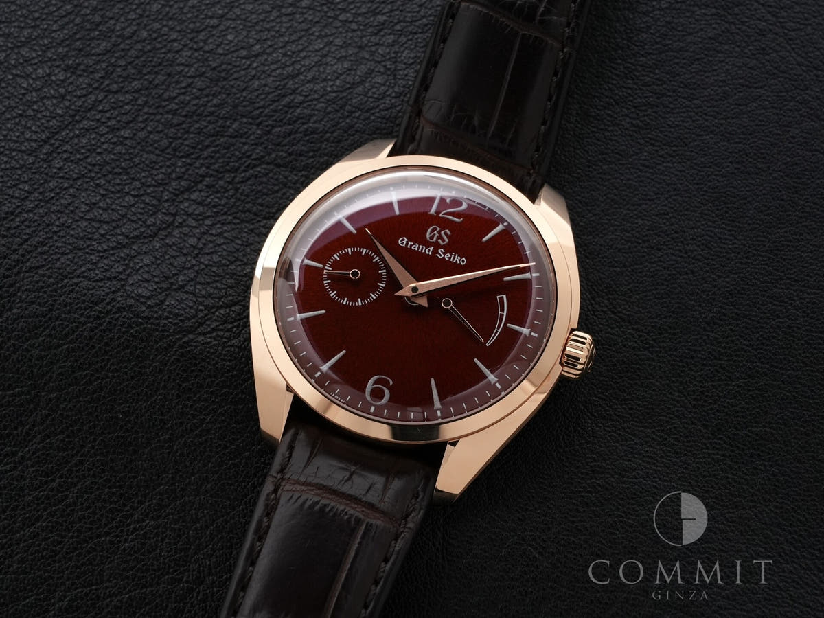 Grand Seiko Elegance Collection Ref.SBGK002 18KPG Transparent lacquer dial Good condition pre-owned whp64trn