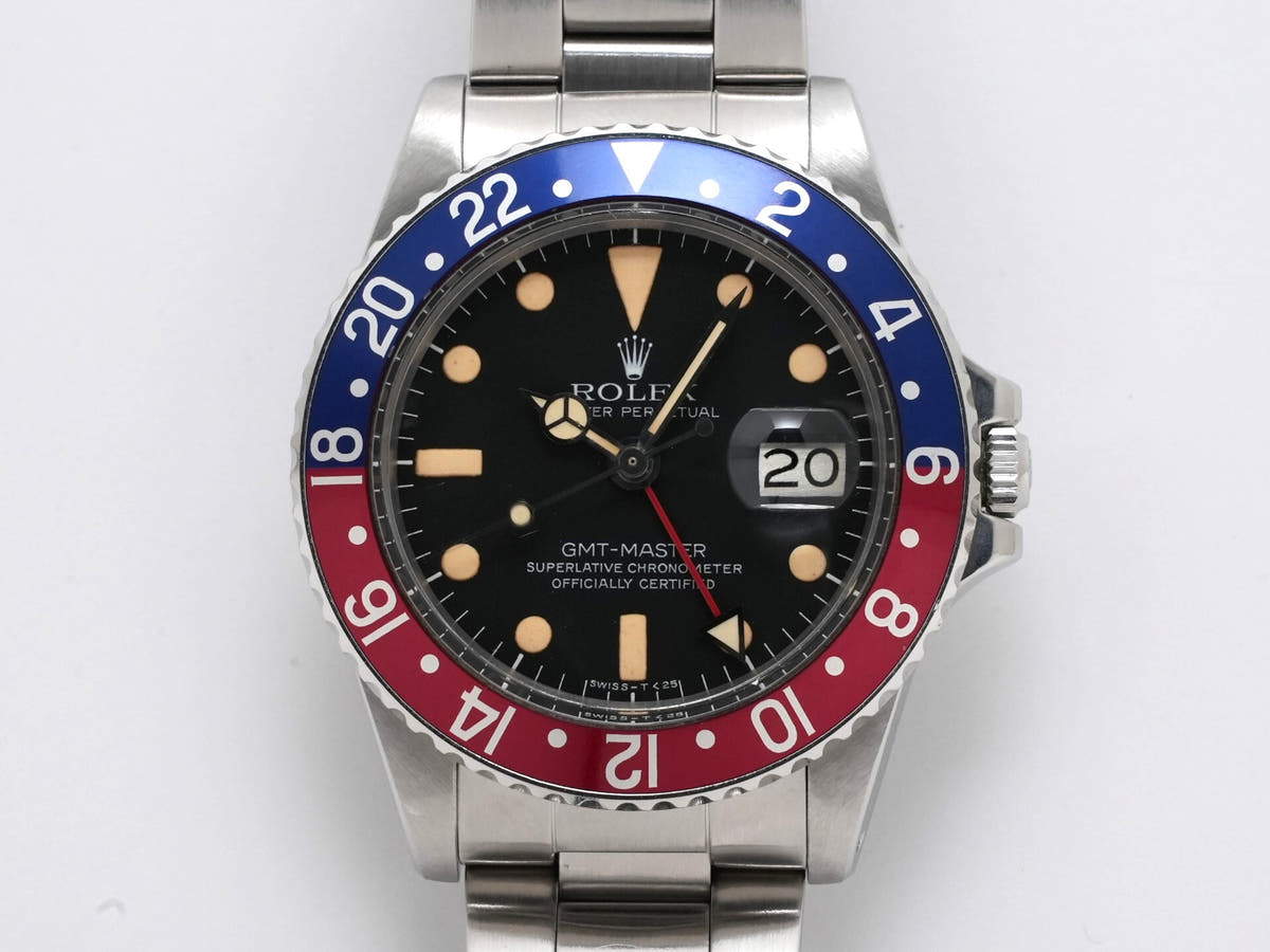 ロレックス GMTマスター Ref.1675 ブラック文字盤 中古 qguu4hea
