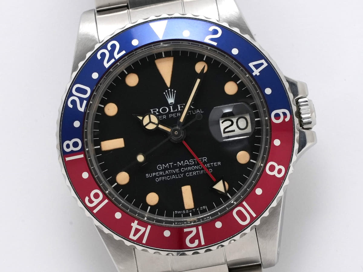 ロレックス GMTマスター Ref.1675 ブラック文字盤 中古 qguu4hea