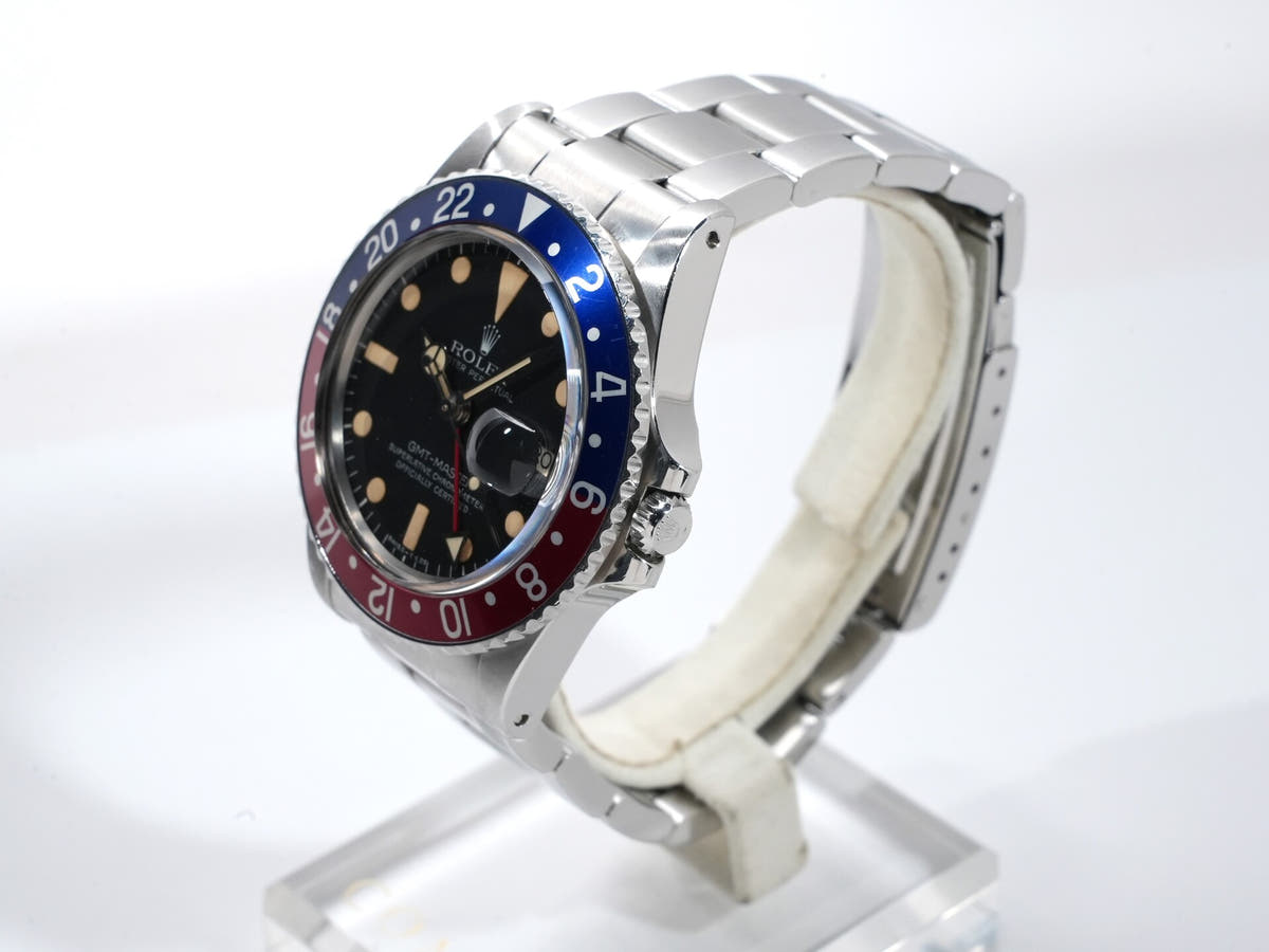 ロレックス GMTマスター Ref.1675 ブラック文字盤 中古 qguu4hea