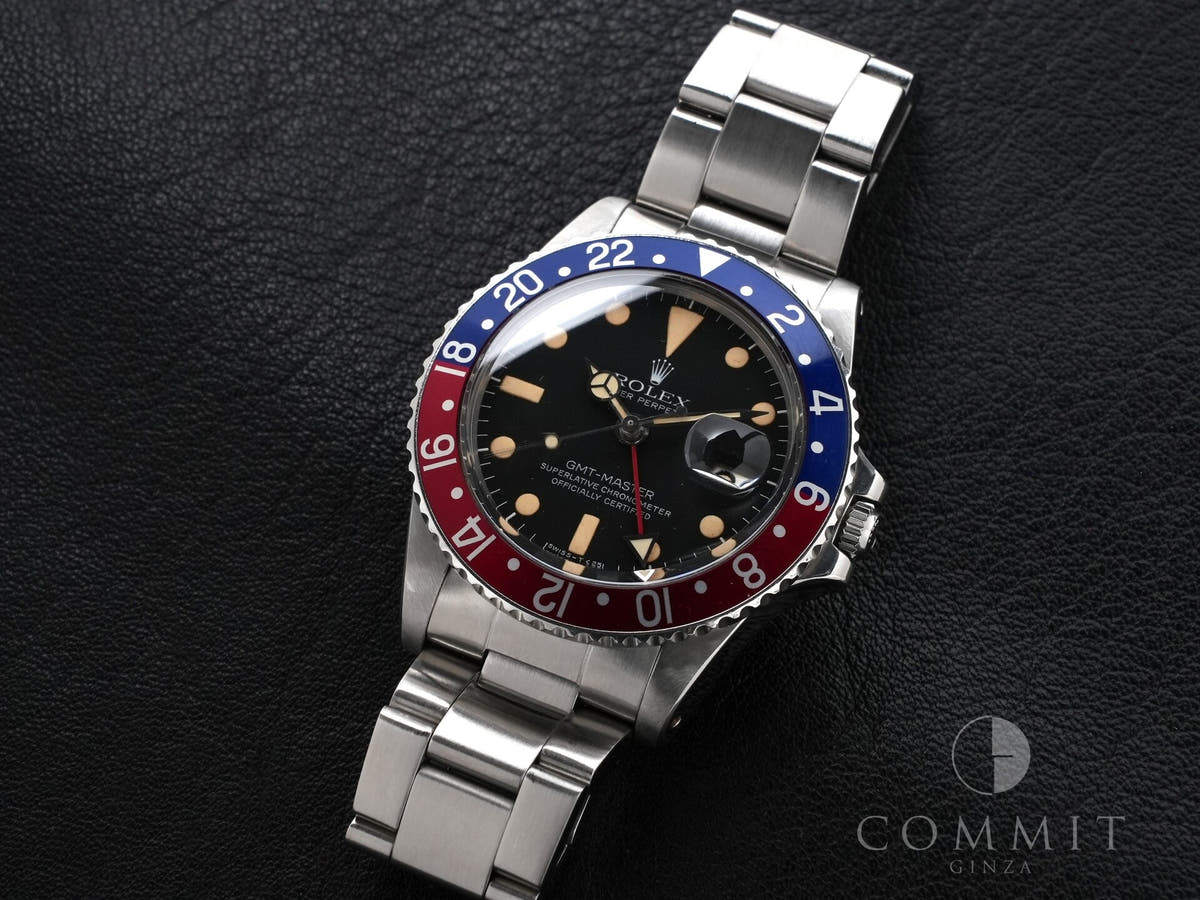 ロレックス GMTマスター Ref.1675 ブラック文字盤 中古 qguu4hea