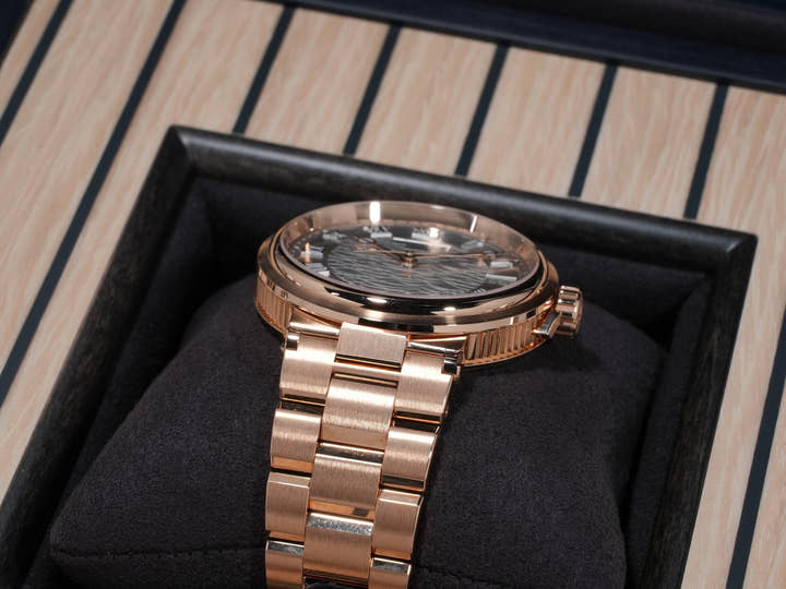 ブレゲ マリーン 5517 Ref.5517BR/12/RZ0 シルバー文字盤 美品 shyg8fxk